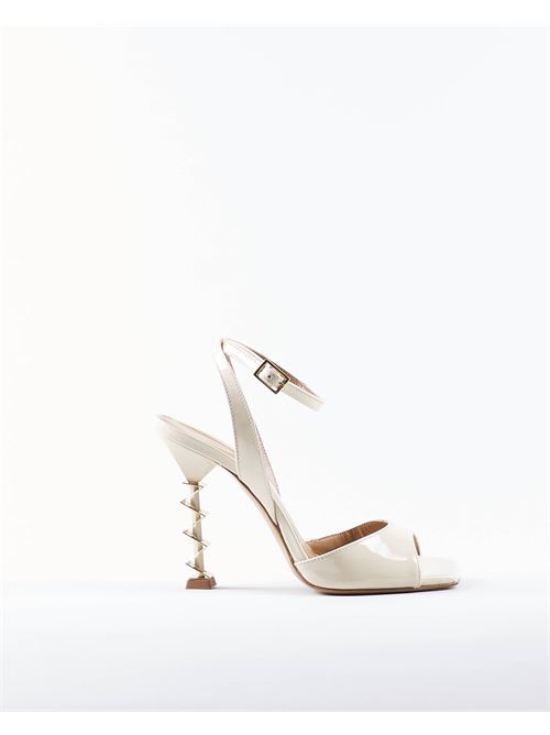 Leather sandals with gold heel WO Milano WO MILANO | Sandals | W66633
